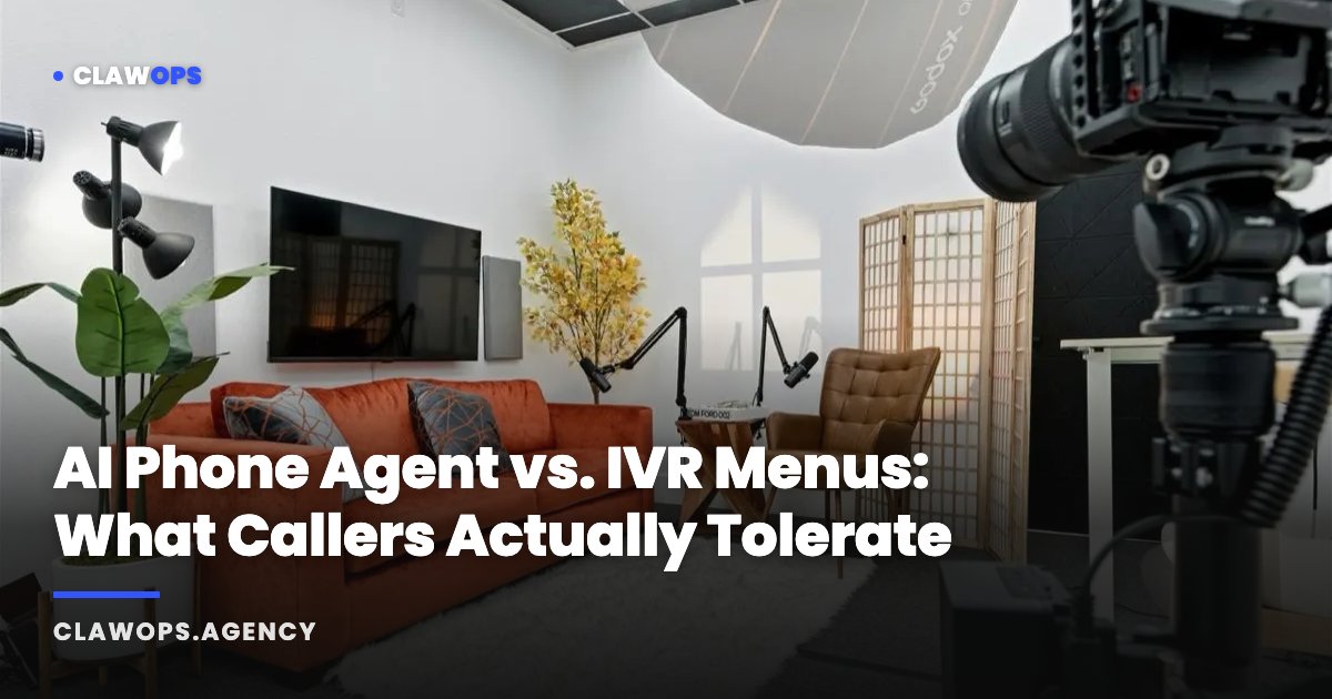 AI Phone Agent vs. IVR Menus: What Callers Actually Tolerate